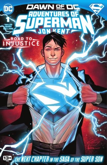 Adventures of Superman Jon Kent 1, cover, March 2023, Clayton Henry