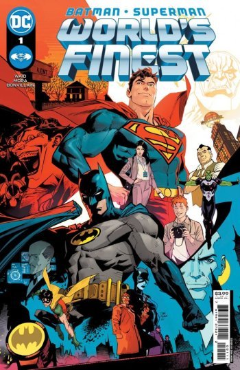 Batman Superman Worlds Finest 1, cover, 2022, Dan Mora