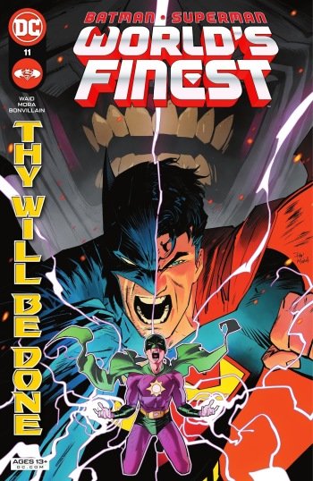 Batman:Superman World's Finest 11, cover, January 2023, Dan Mora