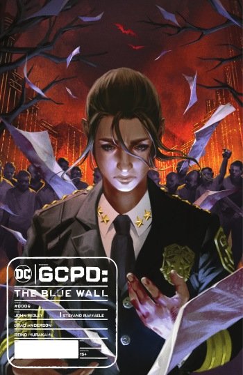 GCPD The Blue Wall 6, cover, March 2023, Reiko Murakami