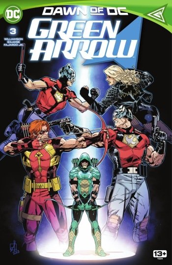 Green Arrow 3, cover, June 2023, Sean Izaakse