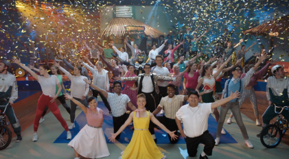 Musical group shot, Power Rangers Beast Morphers, The Silva Switch