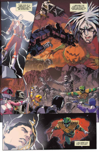 Mighty Morphin Power Rangers #12, Hendry Prasetya, big fight