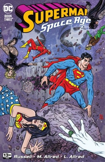 Superman Spage Age 3, cover, February 2023, Mike Allred