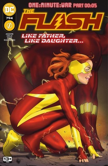 The Flash 794, cover, March 2023, Taurin Clarke