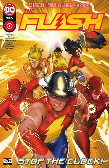 The Flash 796, cover, April 2023, Taurin Clarke