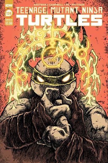 TMNT 138, variant cover, March 2023, Kevin Eastman, Sophie Campbell