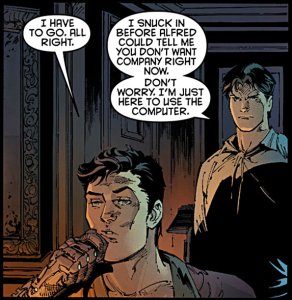 Batman #11, Greg Capullo, Bruce Wayne, Dick Grayson