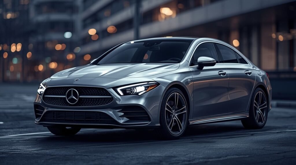 MercedesBenz CLA electric vehicle