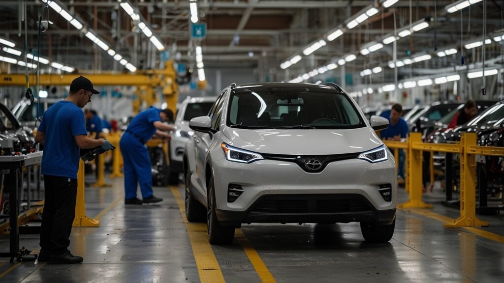 US Auto Manufacturing Boom Driven by Hybrid and EV Production in 2025
