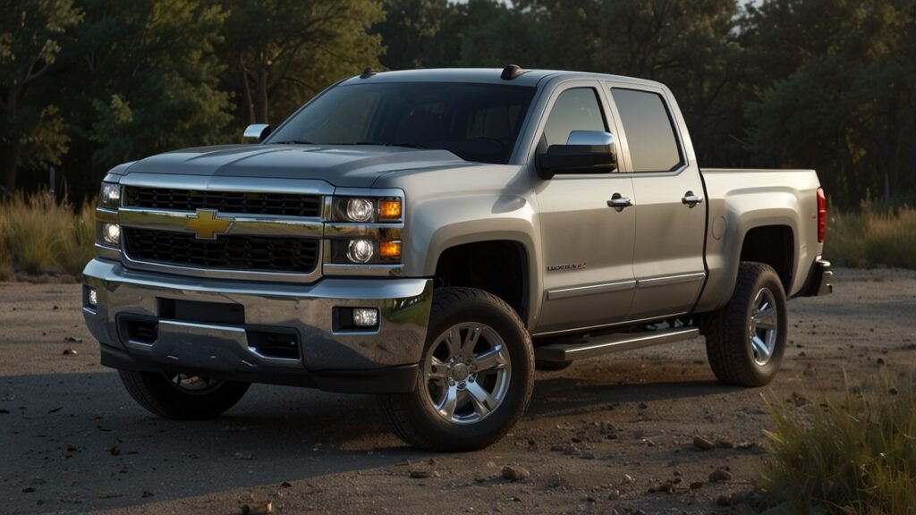 Visual of a Chevrolet Silverado diesel truck with damaged CP4 fuel pump parts, highlighting General Motors class action settlement for 2011-2016 models.