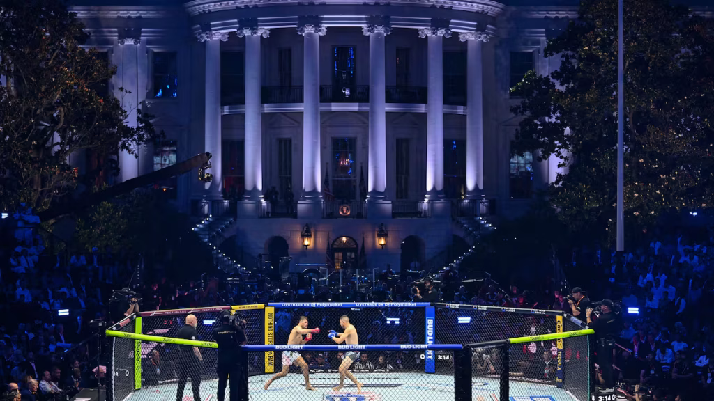 Trump Hosts UFC Freedom 250 on White House Lawn in Historic First