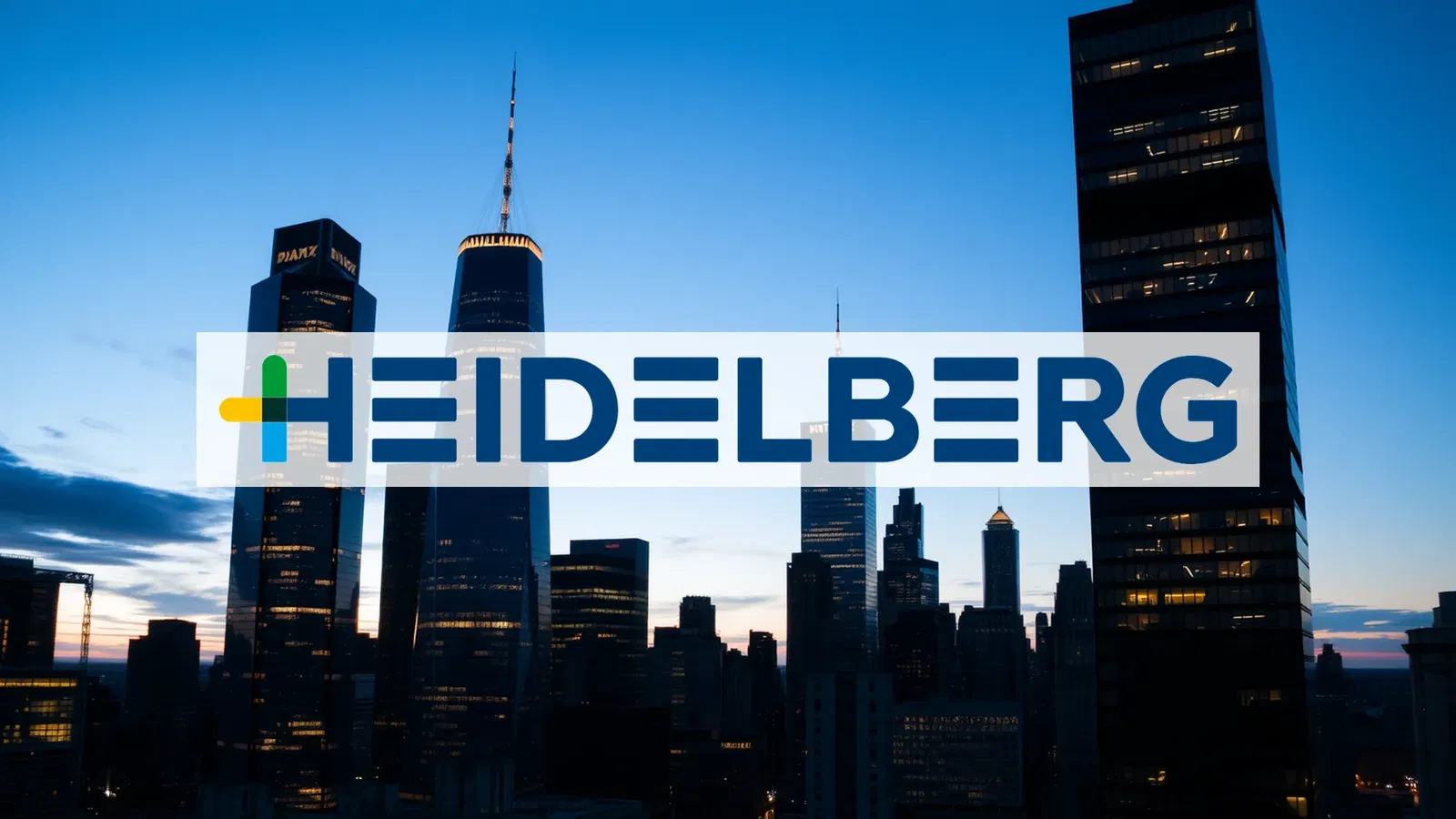 Heidelberger Druckmaschinen Stock