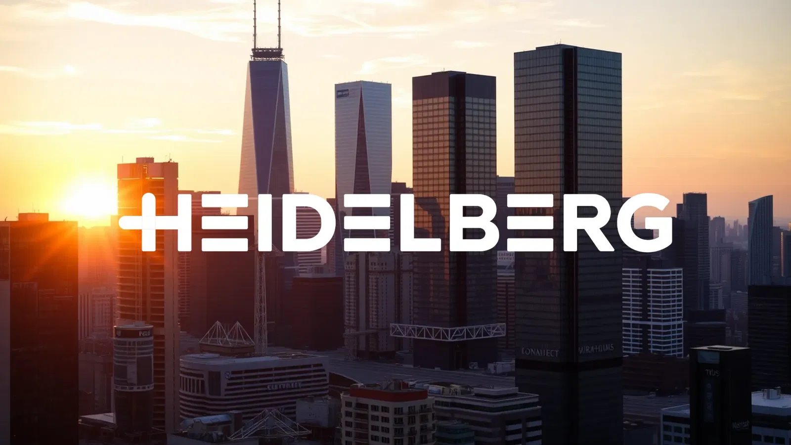 Heidelberger Druckmaschinen Stock