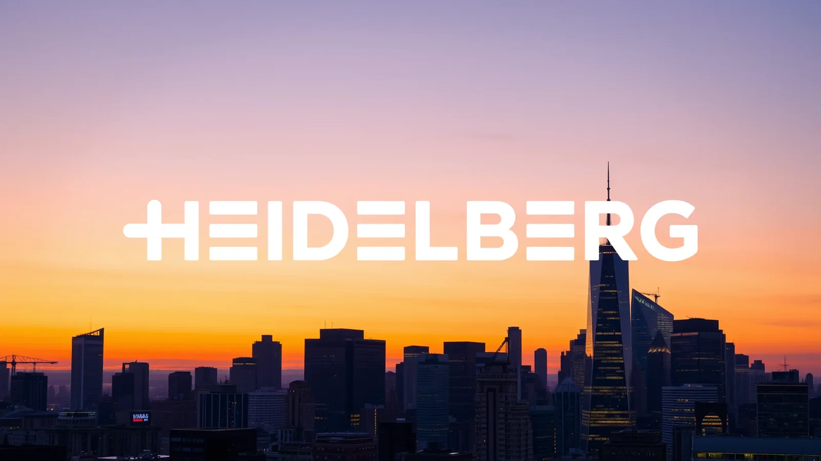 Heidelberger Druckmaschinen Stock